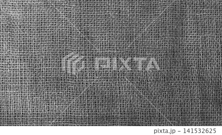 Close-up Black texture of natural jute burlap Close-up Black texture of natural jute burlap 141532625
