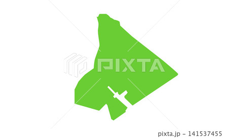 日本地図 千葉県 浦安市 日本地図 千葉県 浦安市 141537455