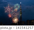 花火とスカイツリー 141541257