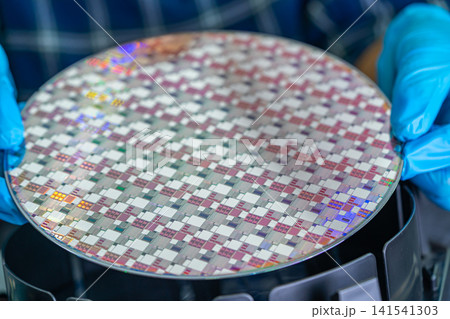 Silicon wafer for manufacturing semiconductor of integrated circuit. Silicon wafer for manufacturing semiconductor of integrated circuit. 141541303