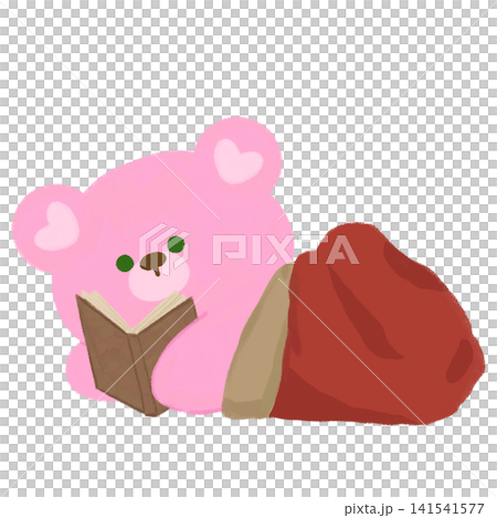 Cute Bear Read a book Cute Bear Read a book 141541577