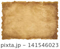 Old parchment paper with torn edges and vintage look 141546023