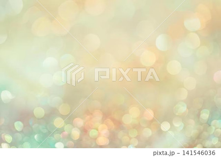 Colorful bokeh lights on soft background for festive design 141546036