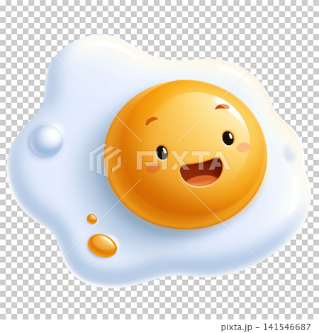 Fried egg 141546687