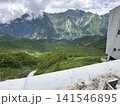 黒部立山から望む北大雪の山並み 141546895