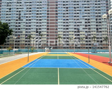 インスタ映えする香港のレインボー団地 141547762
