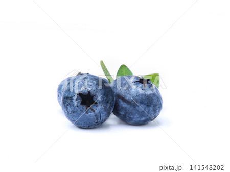Blueberries isolated on white background 141548202