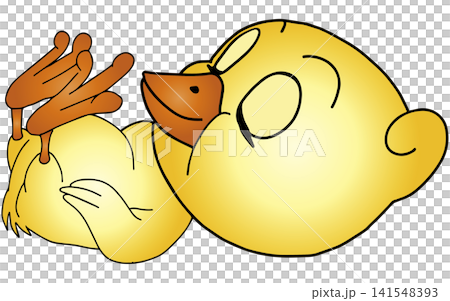 Hand-drawn animal illustration ☆ Chick Hand-drawn animal illustration ☆ Chick 141548393