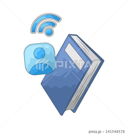 Illustration of Study Online Illustration of Study Online 141548578
