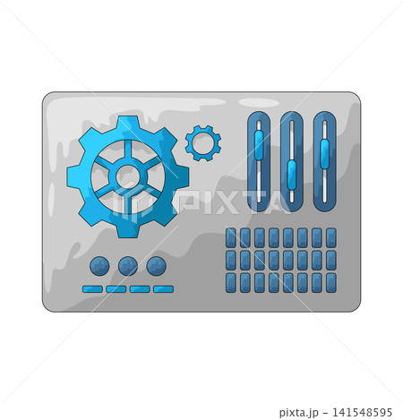 Illustration of Control Panel Illustration of Control Panel 141548595