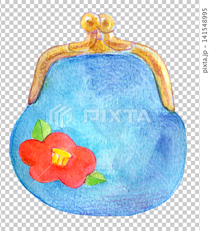 水彩插畫，手繪插畫，零錢包 141548995