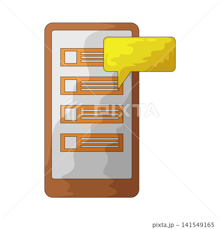 Illustration of Smartphone Task Illustration of Smartphone Task 141549165