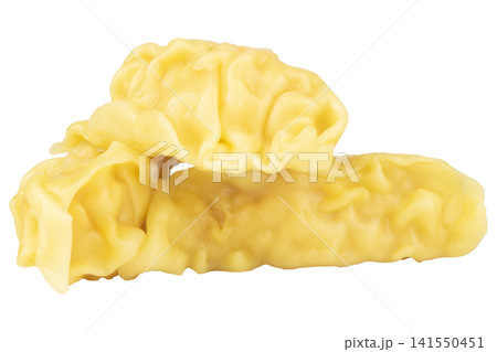 Steamed Shrimp Wonton isolated on white background Steamed Shrimp Wonton isolated on white background 141550451