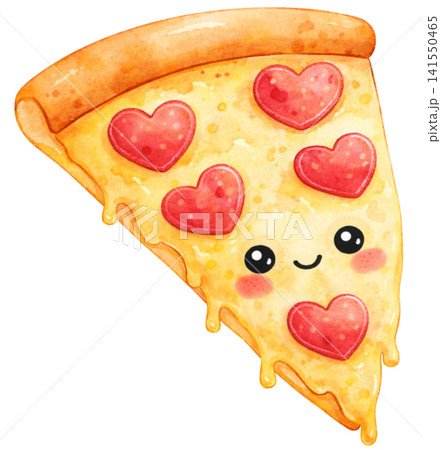 cute pizza 141550465