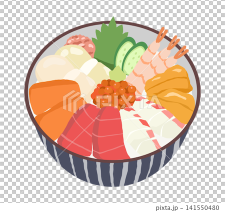 海鮮飯向量圖 海鮮飯向量圖 141550480