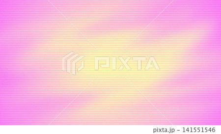 Soft pale yellow oval glow is floating in abstract flat scene, with scanline texture, pink-magenta Soft pale yellow oval glow is floating in abstract flat scene, with scanline texture, pink-magenta 141551546