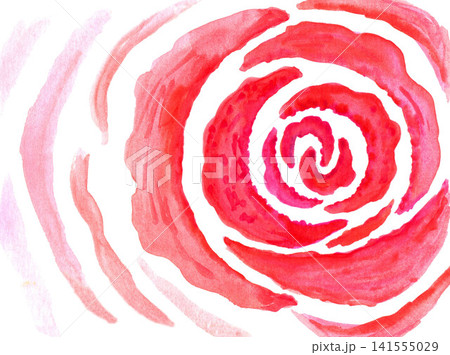 Abstract stylized pattern of red pink rose petals. Classic floral beautiful background for beauty and fashion, Valentine's day design. Hand drawn watercolor stock illustration. Abstract stylized pattern of red pink rose petals. Classic floral beautiful background for beauty and fashion, Valentine's day design. Hand drawn watercolor stock illustration. 141555029