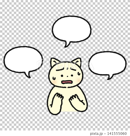 言葉が出にくいネコ 141555060
