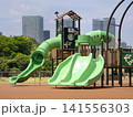 公園の複合遊具　東京都　 141556303
