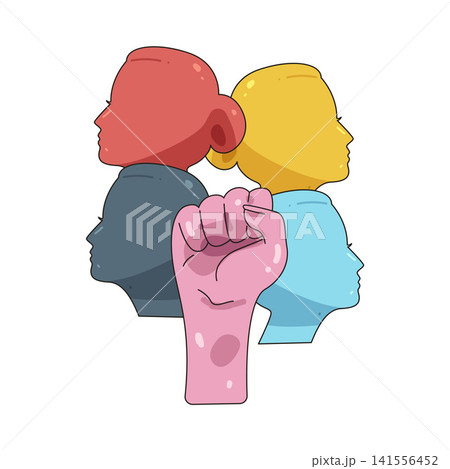 Illustration of women empowerment Illustration of women empowerment 141556452