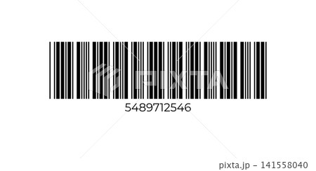 Realistic Product Barcode Icon with Machine Readable Lines for Supermarket Packaging Manufacturing and Distribution Design Realistic Product Barcode Icon with Machine Readable Lines for Supermarket Packaging Manufacturing and Distribution Design 141558040