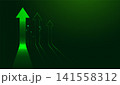 a dynamic representation of sustainable investment, illustrating the principles of green finance 141558312