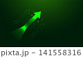 a dynamic representation of sustainable investment, illustrating the principles of green finance 141558316