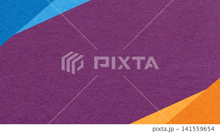 Dark purple paper texture background with blue orange geometric corners gradient layers, copy space for banner presentation Dark purple paper texture background with blue orange geometric corners gradient layers, copy space for banner presentation 141559654