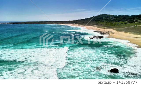 Experience a Stunning Beach View Featuring Turquoise Waters and Gorgeous Golden Sands Experience a Stunning Beach View Featuring Turquoise Waters and Gorgeous Golden Sands 141559777