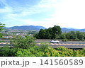 東広島呉自動車道越しの黒瀬町街並み 141560589