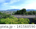 東広島呉自動車道越しの黒瀬町街並み 141560590