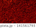 Dark red foil leaf shiny texture, abstract wrapping paper for background and design art work. 141561793