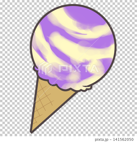 Purple marble ice cream Purple marble ice cream 141562050