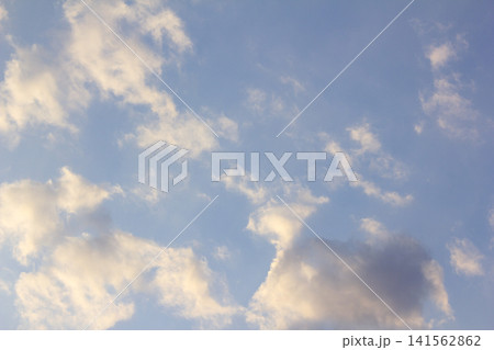 It is an atmospheric sunset sky. It is an atmospheric sunset sky. 141562862