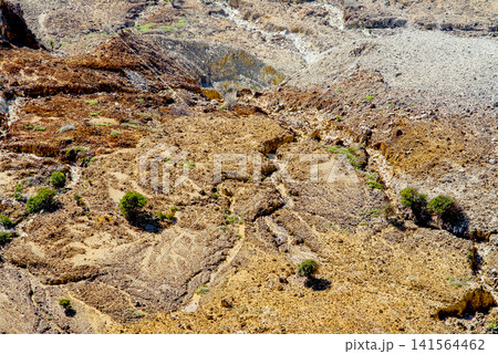 red lava flow in the mountains red lava flow in the mountains 141564462
