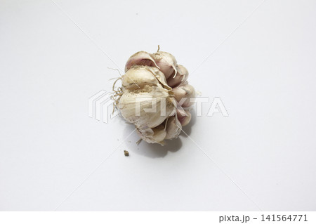 Garlic on a white background. Garlic on a white background. 141564771