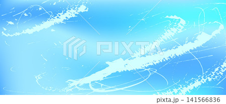 Winter gradient background with grunge scratch and gritty brush in blue tones. Blue winter gradient with water degrade on a vector surface. Distressed grunge for seasonal banners and design Winter gradient background with grunge scratch and gritty brush in blue tones. Blue winter gradient with water degrade on a vector surface. Distressed grunge for seasonal banners and design 141566836