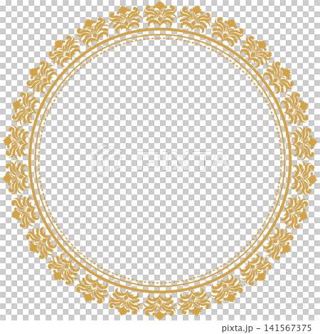 Gold Luxury Mandala Circle Frame Clipart Illustration with Intricate Floral Geometric Ornament for Wedding Invitation, Luxury Branding Logo, Monogram Badge, Card Making, and Paper Crafts Gold Luxury Mandala Circle Frame Clipart Illustration with Intricate Floral Geometric Ornament for Wedding Invitation, Luxury Branding Logo, Monogram Badge, Card Making, and Paper Crafts 141567375