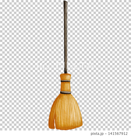 Watercolor Halloween Witch Broomstick Clipart Illustration for Magic Party Decor, Spooky Halloween Invitation, Scrapbooking, Sticker Design, and Festive Crafts Watercolor Halloween Witch Broomstick Clipart Illustration for Magic Party Decor, Spooky Halloween Invitation, Scrapbooking, Sticker Design, and Festive Crafts 141567912