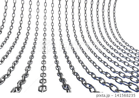 鎖 チェーン Chain bind 閉鎖 束 束縛(透過素材) 鎖 チェーン Chain bind 閉鎖 束 束縛(透過素材) 141568235