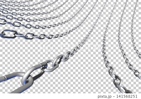 鎖 チェーン Chain bind 閉鎖 束 束縛(透過素材) 鎖 チェーン Chain bind 閉鎖 束 束縛(透過素材) 141568251