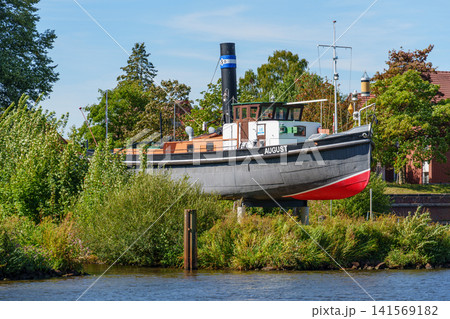 Haren and the ems river in northern germany Haren and the ems river in northern germany 141569182