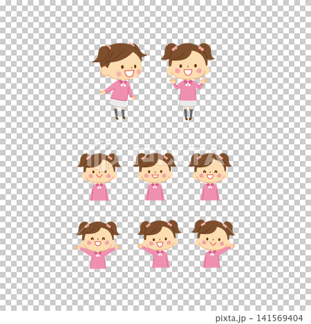 Girl expression expression 141569404
