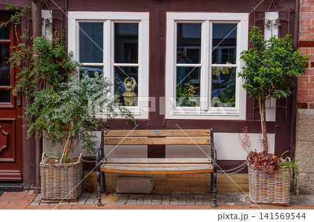 the old city of Hildesheim in germany the old city of Hildesheim in germany 141569544
