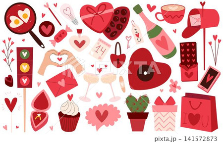 Valentines Day set Valentines Day set 141572873