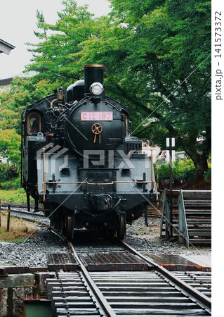 圧縮空気駆動で復活を果たしSL体験運転で活躍する若桜鉄道C12-167号機_2026/6/20撮影 圧縮空気駆動で復活を果たしSL体験運転で活躍する若桜鉄道C12-167号機_2026/6/20撮影 141573372