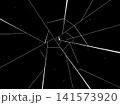 ひび割れたガラス 141573920