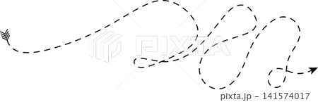 Arrow dashed line Arrow dashed line 141574017
