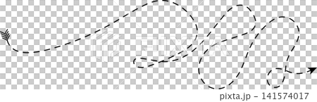 Arrow dashed line Arrow dashed line 141574017