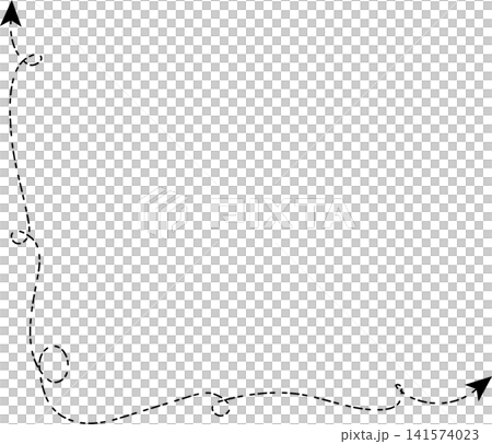 Arrow dashed line Arrow dashed line 141574023